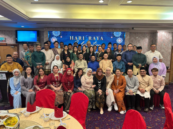 Hari Raya Celebration at Miri Design Office, Tuah Energy Kenyalang